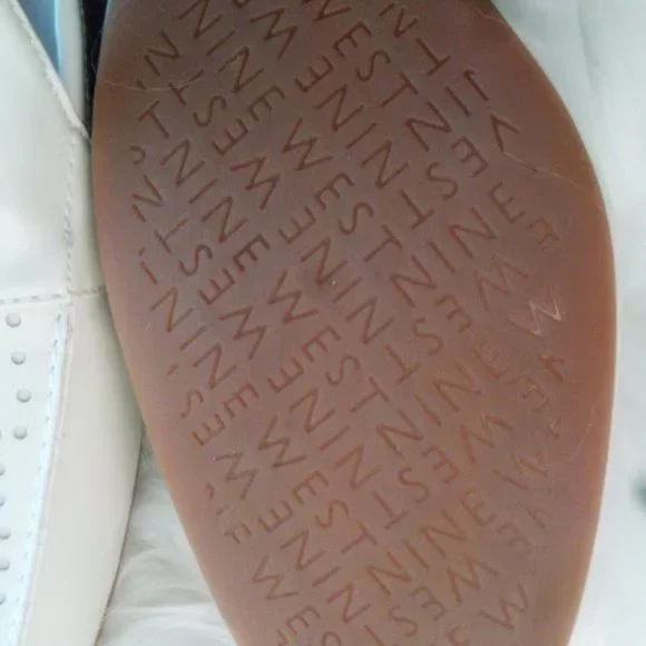 New Nine West Cream Patent Flats Loafer Slip On Shoes  Women's Size 9M - Picture 11 of 11